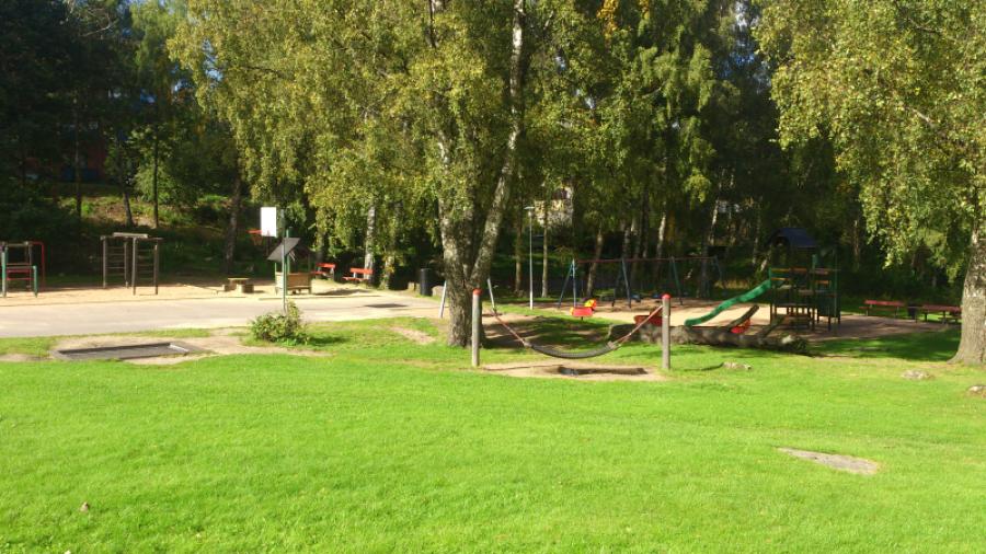 Lekplatsen i Stabbeparken